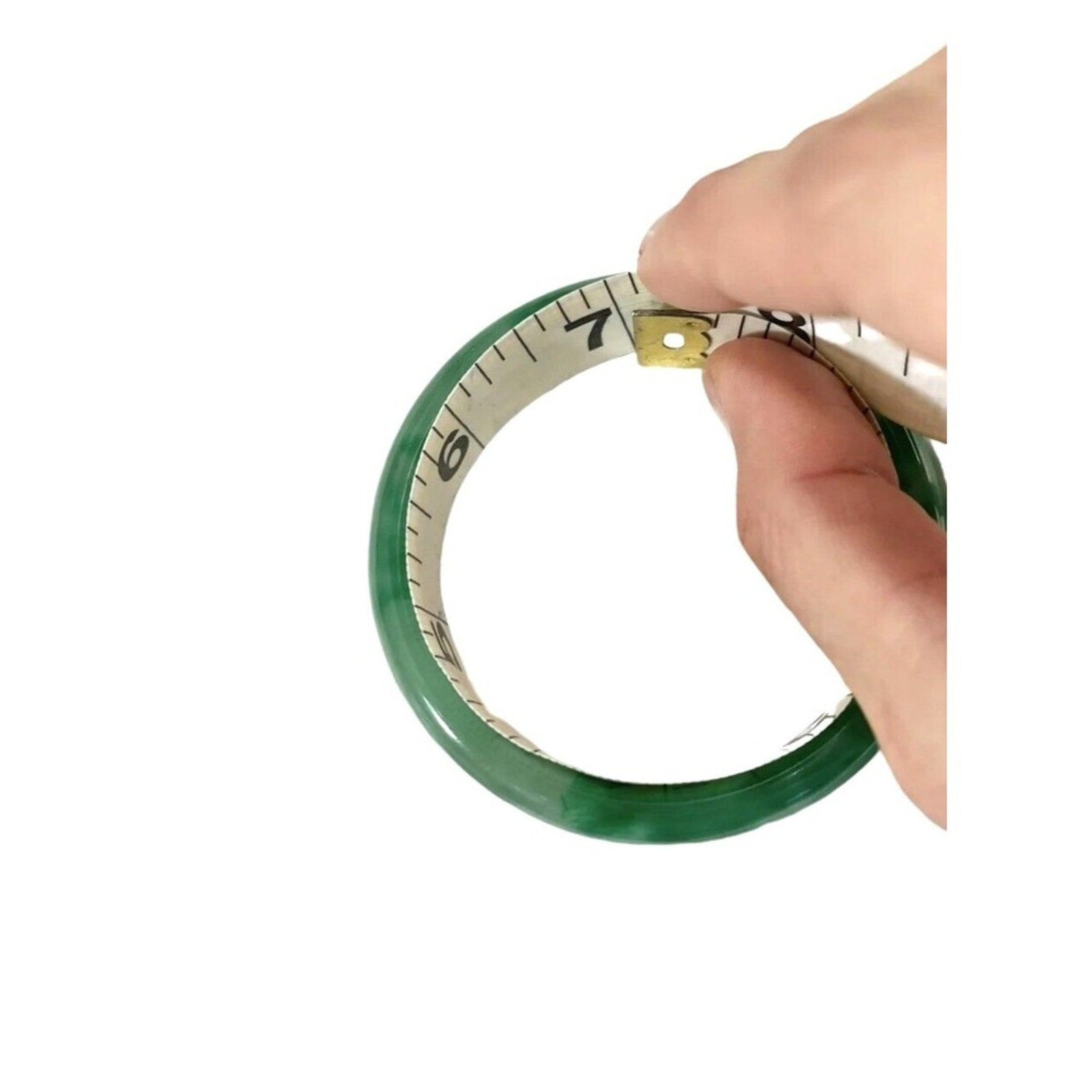 Original Natural Antique Apple Green Jadeite Jade Bangle Bracelet