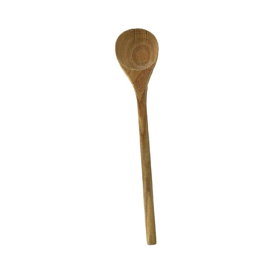 Williams Sonoma Open Kitchen Round Wooden Spoon Wide Sauté Fry Wok Utensil