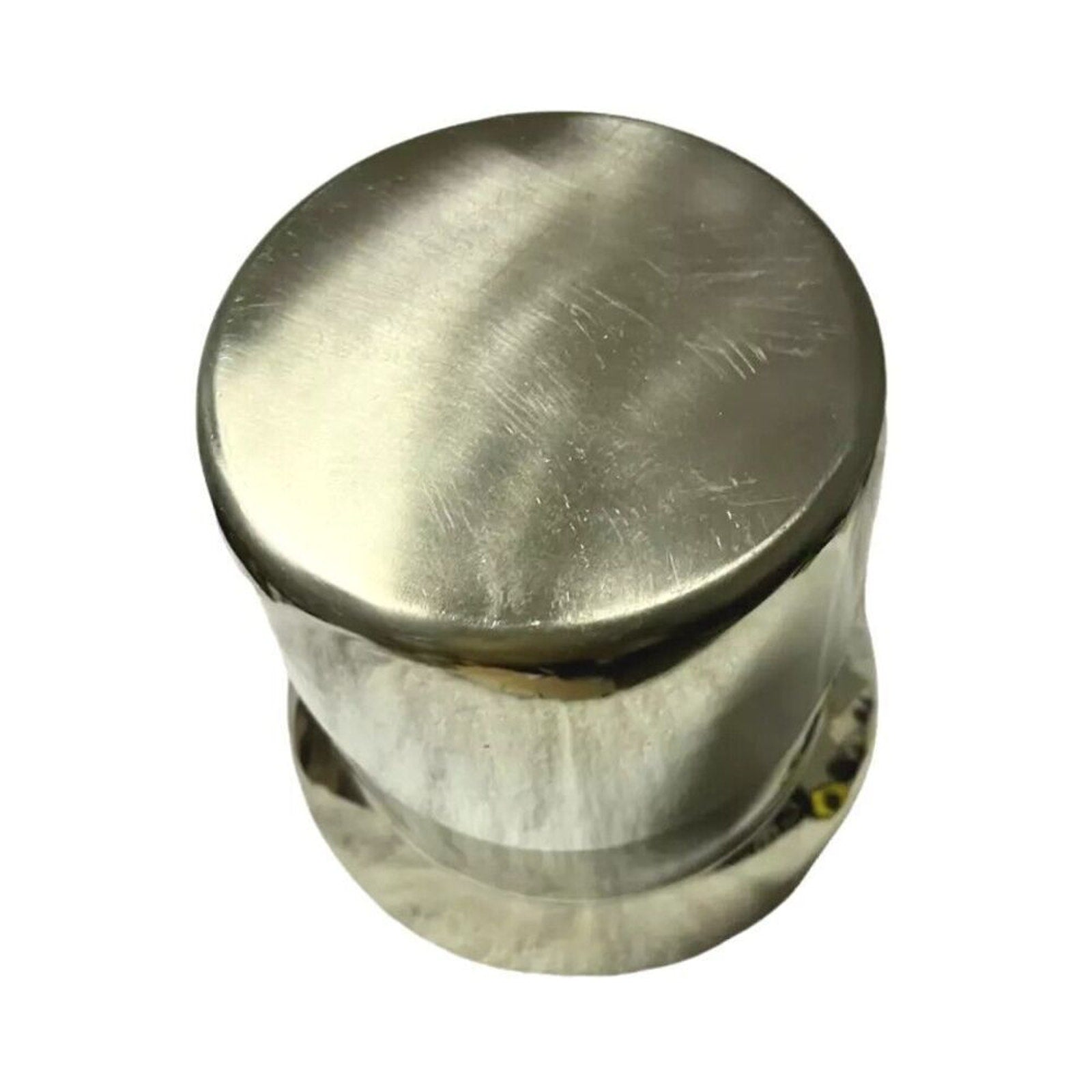 Vintage Ice Bucket / Wine Cooler 8” x 9” Round Stainless Steel
