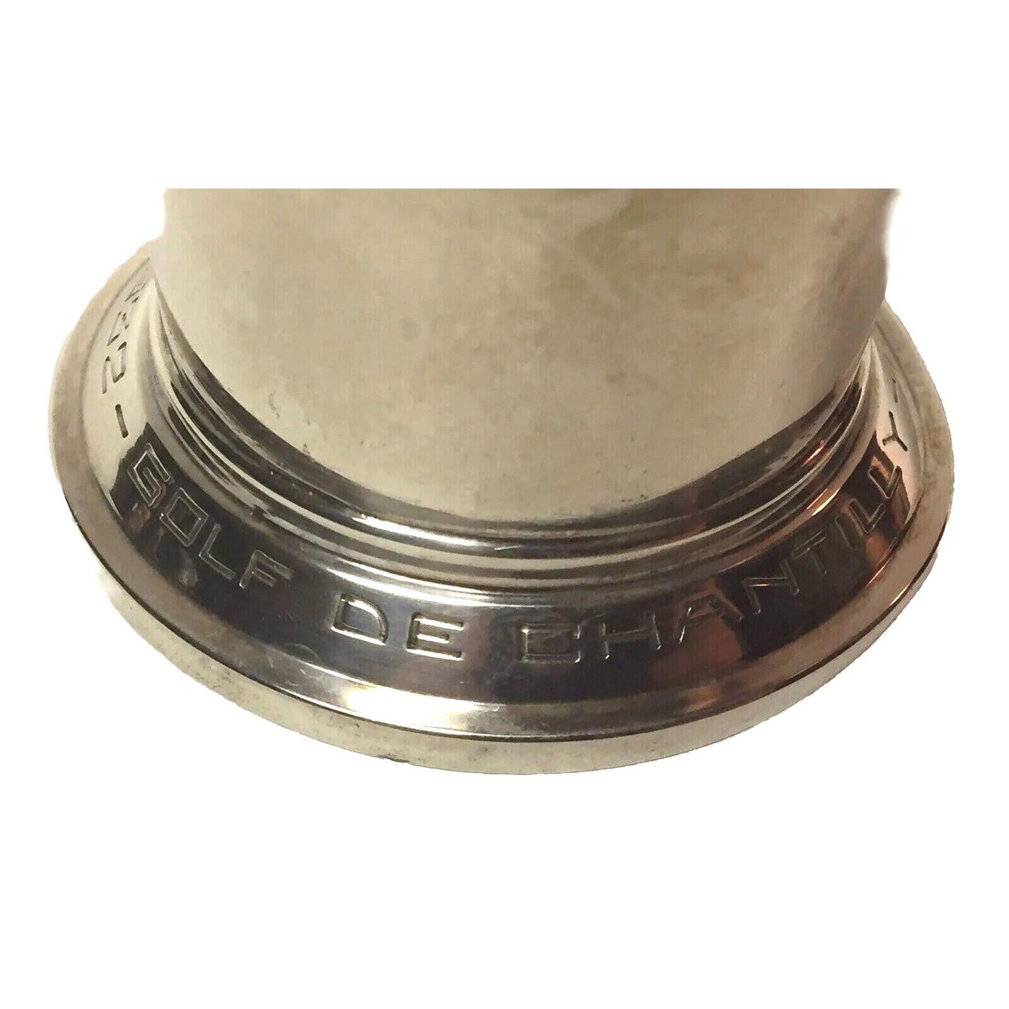 Antique Tetard Frères 1932 Golf de Chantilly Sterling Silver Trophy from Paris