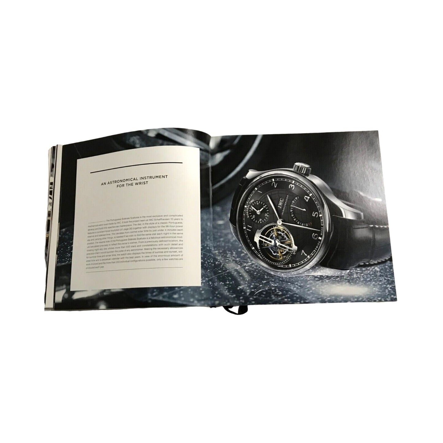 Iwc Schaffhausen Watches Collection Catalog Book 2014/2015 Look book Hardcover