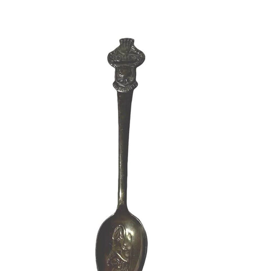 Antique Rolex Bucherer Souvenir Small Spoon Teaspoon Baby Spoon Silver Plated