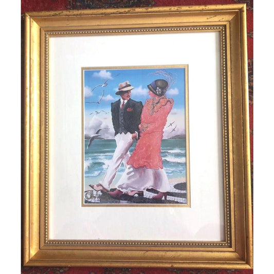 Serigraph Otto Aguiar Original Signed Limited Edition ‘Copacabana’ Fine Art