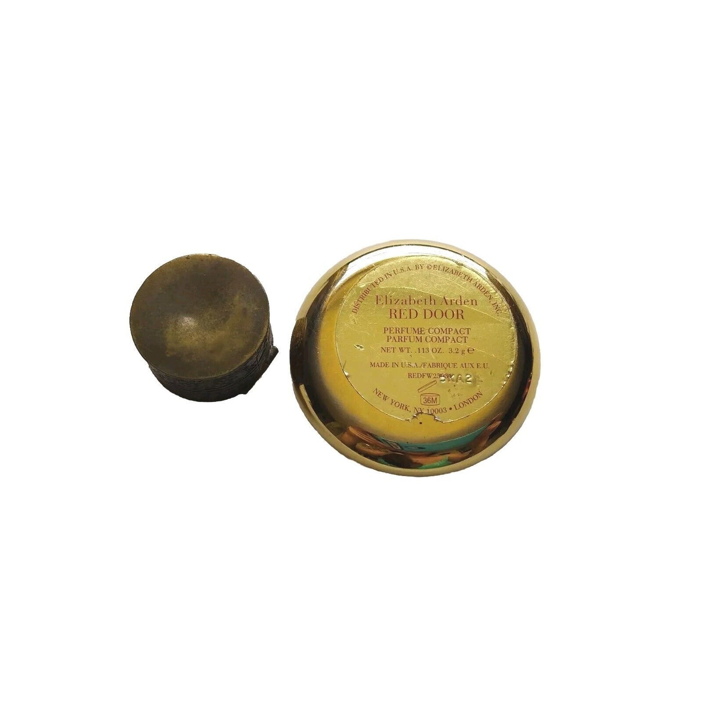 Red Door by Elizabeth Arden Womens No Perfume/ Compact Vintage Pill Box Lot
