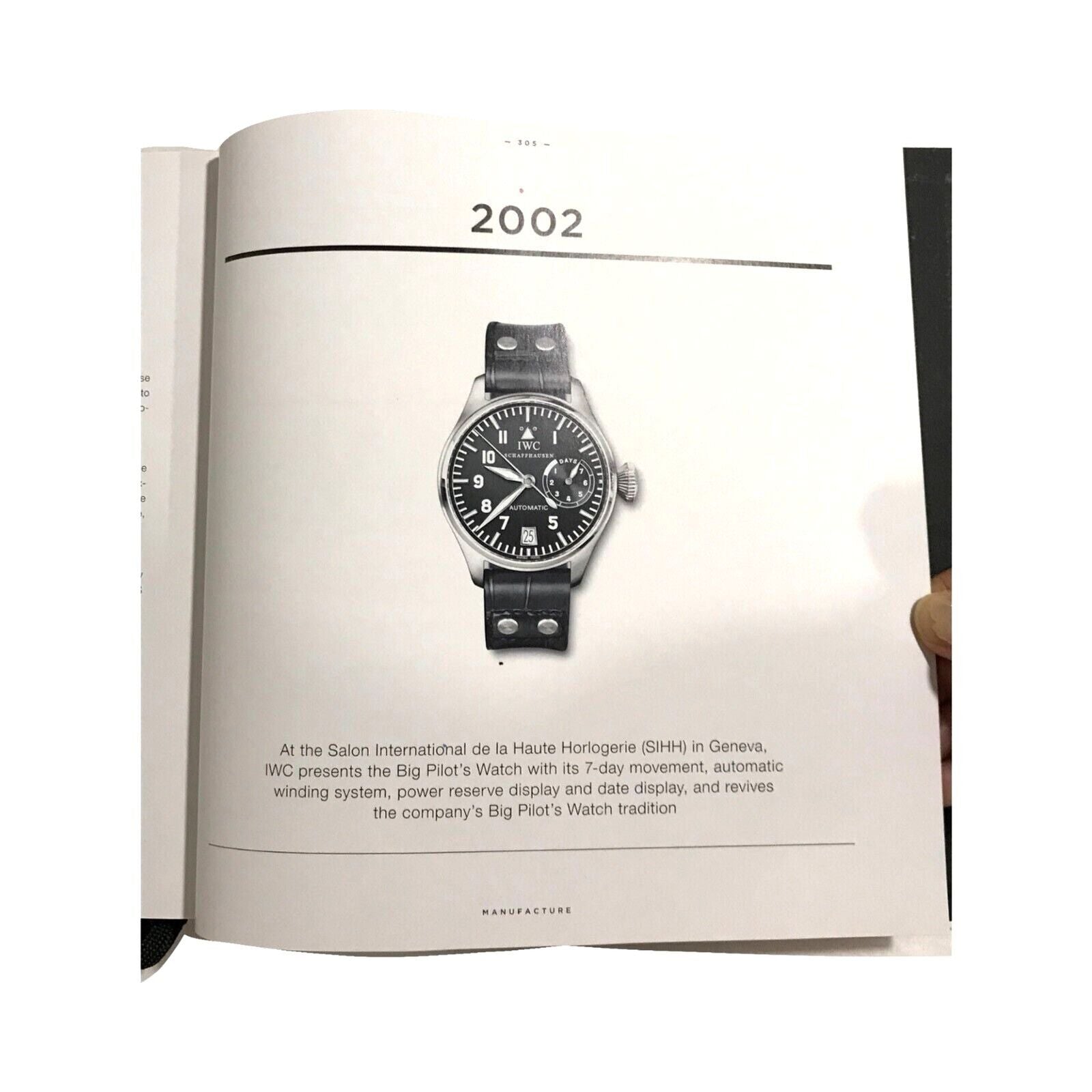 Iwc Schaffhausen Watches Collection Catalog Book 2014/2015 Look book Hardcover