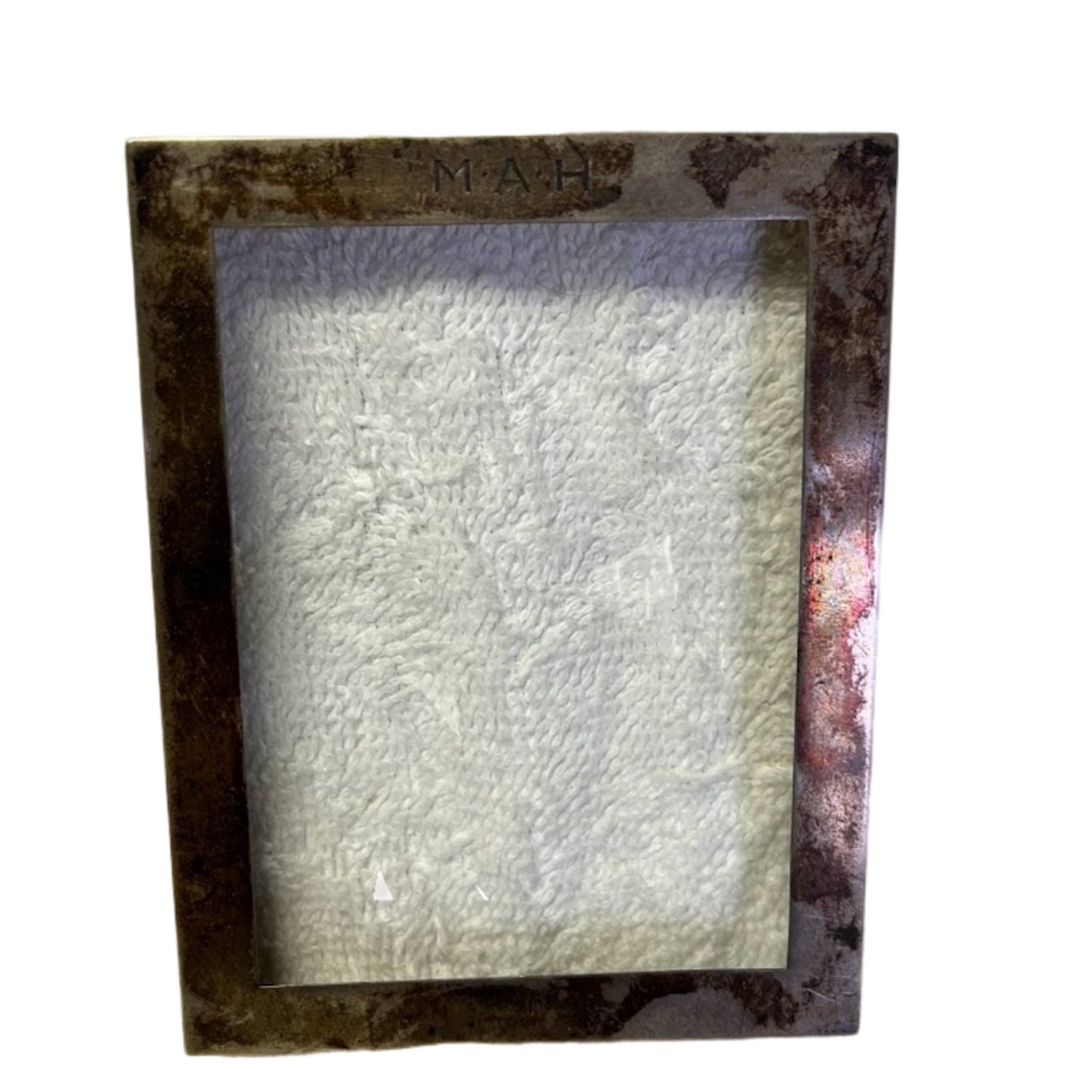 Antique Sterling Photo Picture Frame Black Starr & Frost Gorham Sterling Silver