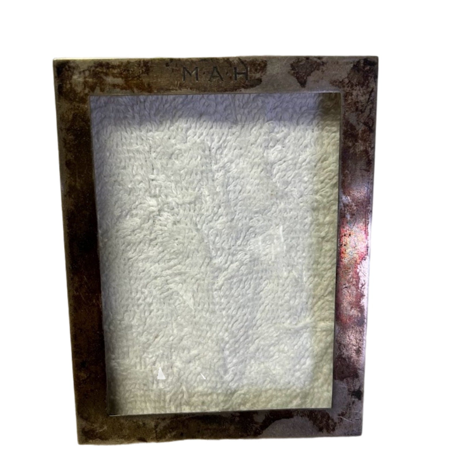 Antique Sterling Photo Picture Frame Black Starr & Frost Gorham Sterling Silver