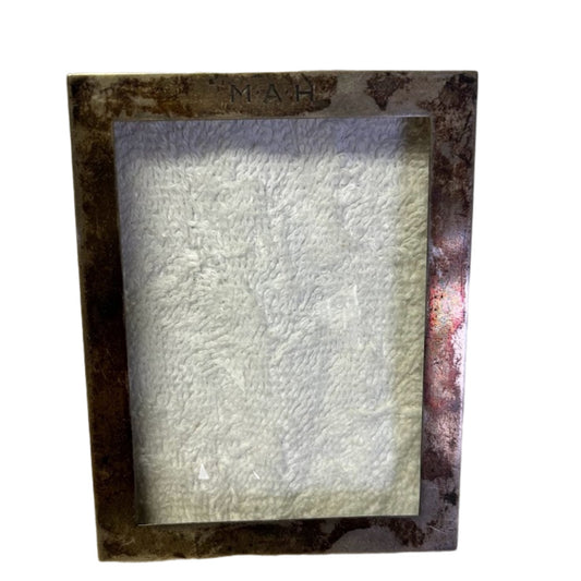Antique Sterling Photo Picture Frame Black Starr & Frost Gorham Sterling Silver