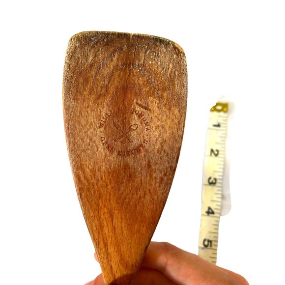 Williams Sonoma Open Kitchen Spatula Sauté Spoon Wooden Utensil