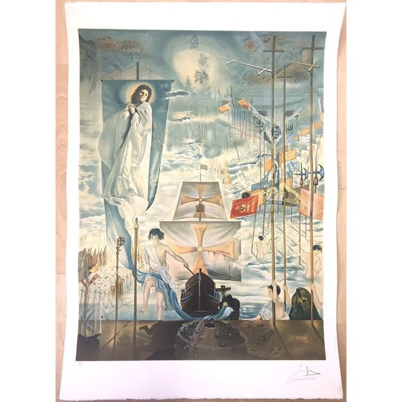 Lithograph Salvador Dali ‘The Dream Of Columbus’ Limited Edition Signed Original